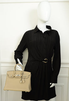 Hermes Bicolor Verso Birkin 25 Bag