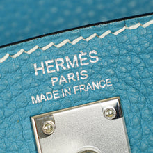 Hermes Blue Jean Retourne Kelly 25 Bag