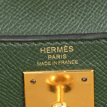 Hermes Vert Anglais Sellier Kelly 28 Bag