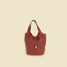 Hermes Rouge H Picotin Lock 22 Bag