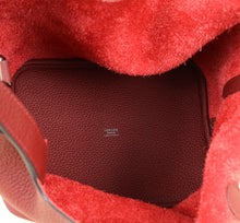 Hermes Rouge H Picotin Lock 22 Bag
