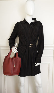 Hermes Rouge H Picotin Lock 22 Bag