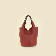 Hermes Rouge H Picotin Lock 22 Bag