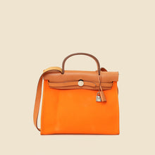 Hermes Orange Sellier Herbag Zip 31 PM Bag