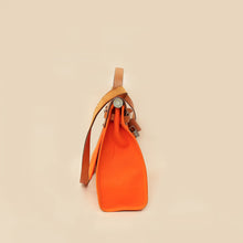 Hermes Orange Sellier Herbag Zip 31 PM Bag