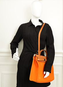 Hermes Orange Sellier Herbag Zip 31 PM Bag