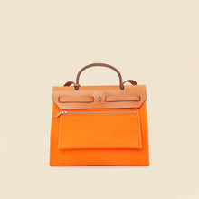 Hermes Orange Sellier Herbag Zip 31 PM Bag