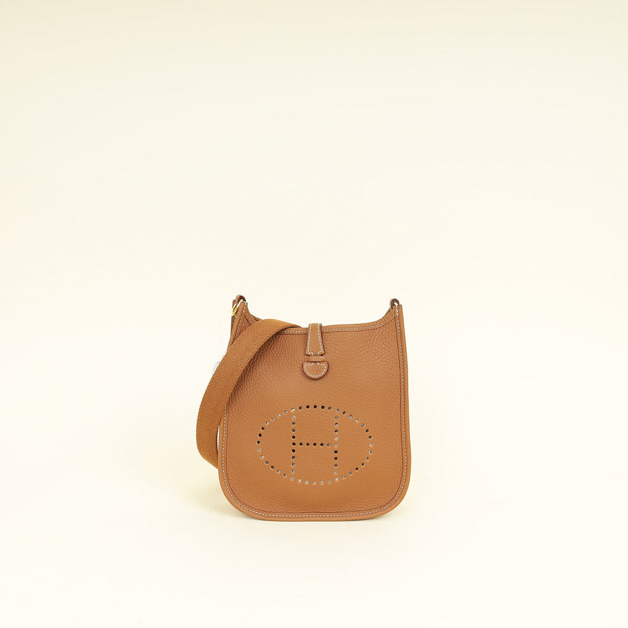 Hermes Gold Evelyne 16 TPM Bag