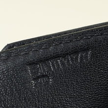 Hermes Noir Kelly Depeches 25 Pouch