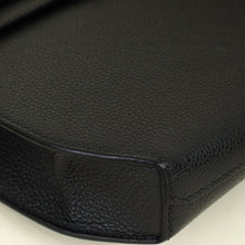 Hermes Noir Kelly Depeches 25 Pouch
