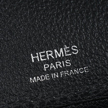 Hermes Noir Kelly Depeches 25 Pouch