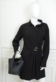 Hermes Monochrome Picotin Lock 18 Bag W/ Twilly