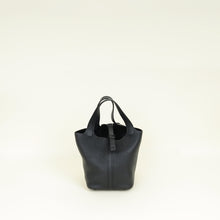 Hermes Monochrome Picotin Lock 18 Bag W/ Twilly