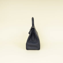 Hermes Bleu Nuit Retourne Kelly 28 Bag