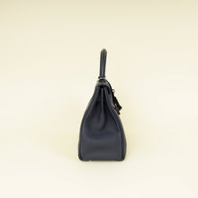 Hermes Bleu Nuit Retourne Kelly 28 Bag