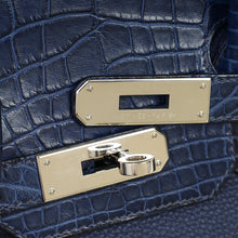 Hermes Bleu Saphir Birkin Touch 30 Bag