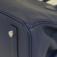 Hermes Bleu Saphir Birkin Touch 30 Bag