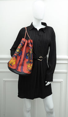 Hermes Multicolor Brides De Gala Par Sac Soi Cool 22 Backpack Bag