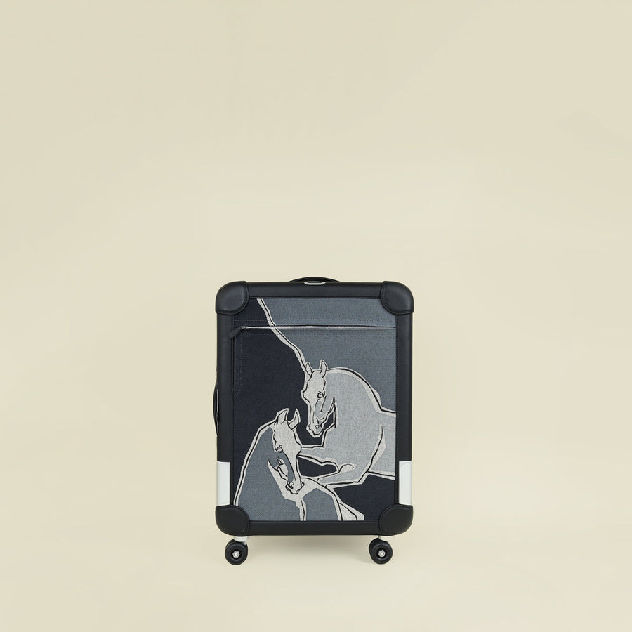 Hermes Multicolor Quadrige" Printed R.M.S Cabin Suitcase