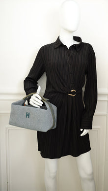 Hermes Blue Abysse Bride-a-Brac H Large Natte Case