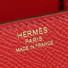 Hermes Rouge Garance Della Cavalleria Mini II Bag