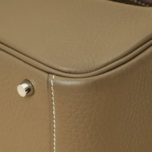 Hermes Etoupe Mini Lindy Bag