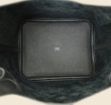 Hermes Noir Picotin Lock 22 Bag