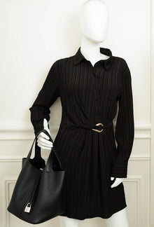 Hermes Noir Picotin Lock 22 Bag
