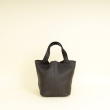 Hermes Chocolate Picotin Lock 22 Bag