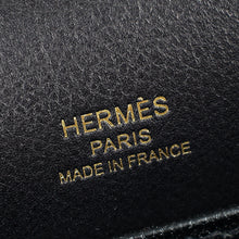 Hermes Noir Roulis Mini Evercolor Bag