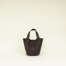 Hermes Ebene Picotin Lock 18 Barenia Faubourg Bag