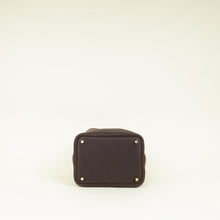 Hermes Ebene Picotin Lock 18 Barenia Faubourg Bag