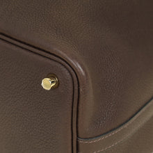 Hermes Ebene Picotin Lock 18 Barenia Faubourg Bag