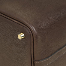 Hermes Ebene Picotin Lock 18 Barenia Faubourg Bag