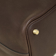 Hermes Ebene Picotin Lock 18 Barenia Faubourg Bag