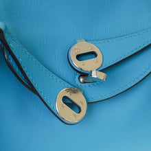 Hermes Bleu Frida Mini Lindy Bag