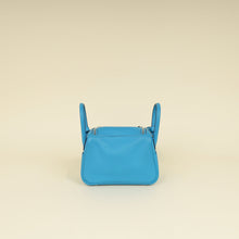Hermes Bleu Frida Mini Lindy Bag