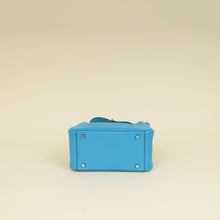 Hermes Bleu Frida Mini Lindy Bag
