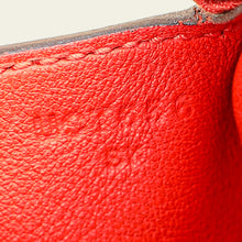Hermes Terre Battue Capucine Verso Mini Lindy Bag