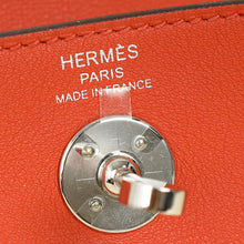 Hermes Terre Battue Capucine Verso Mini Lindy Bag