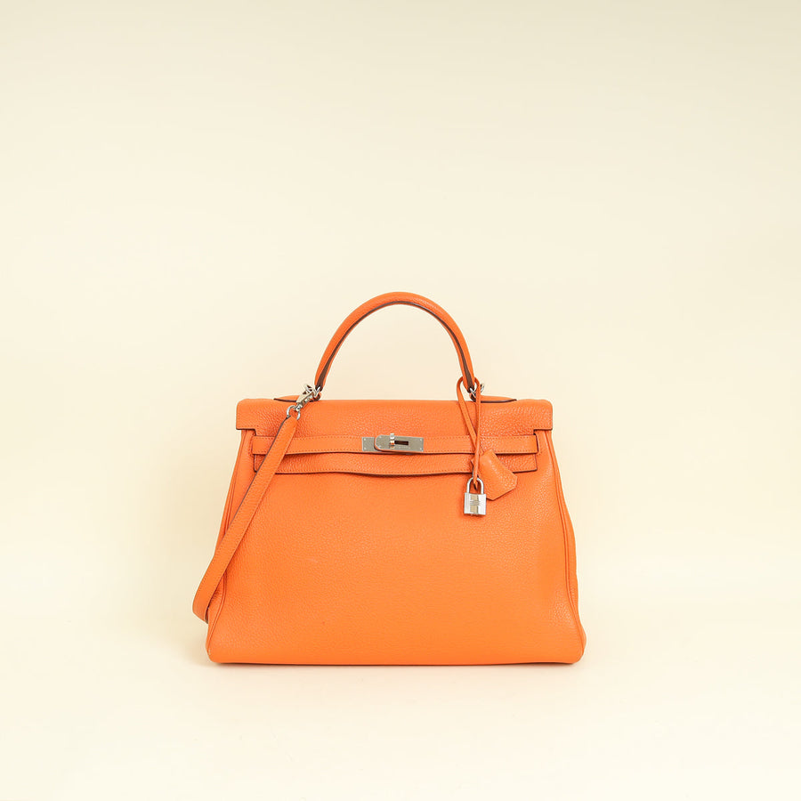 Hermes Feu Retourne Kelly 35 Bag