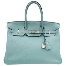 Hermes Ciel Birkin 35 Bag