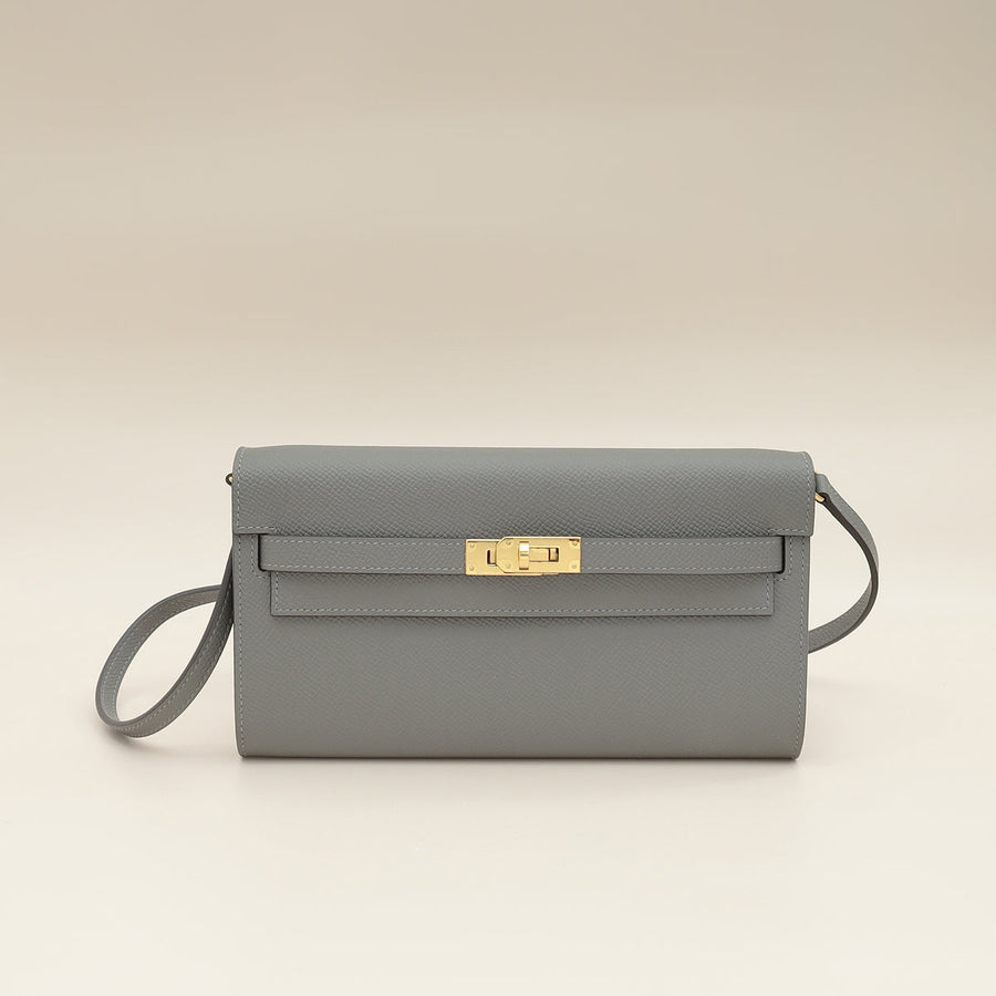 Hermes Gris Meyer Kelly To Go Wallet