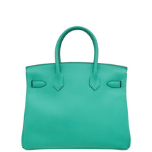Hermes Vert Verone Birkin 30 Bag