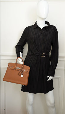 Hermes Gold Birkin 25 Togo Bag