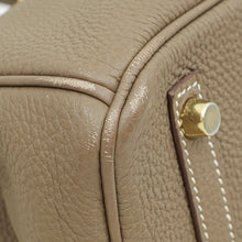 Hermes Etoupe Retourne Birkin 30 Bag