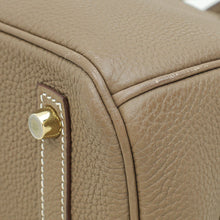 Hermes Etoupe Retourne Birkin 30 Bag