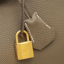 Hermes Etoupe Retourne Birkin 30 Bag