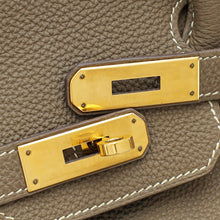 Hermes Etoupe Retourne Birkin 30 Bag