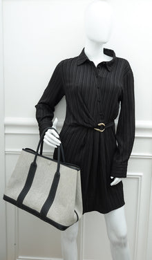 Hermes Bicolor Toile H Negonda Garden Party 36 Bag